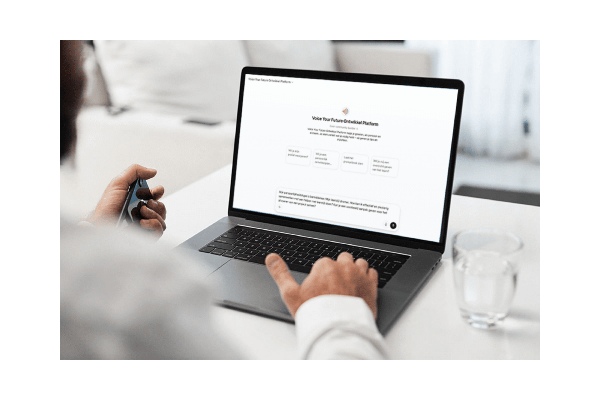 Ontwikkelplatform Voice Your Future