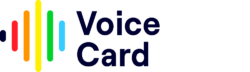 Logo Voice Card stemanalyse met kernachtig overzicht van persoonlijkheid en vaardigheden 