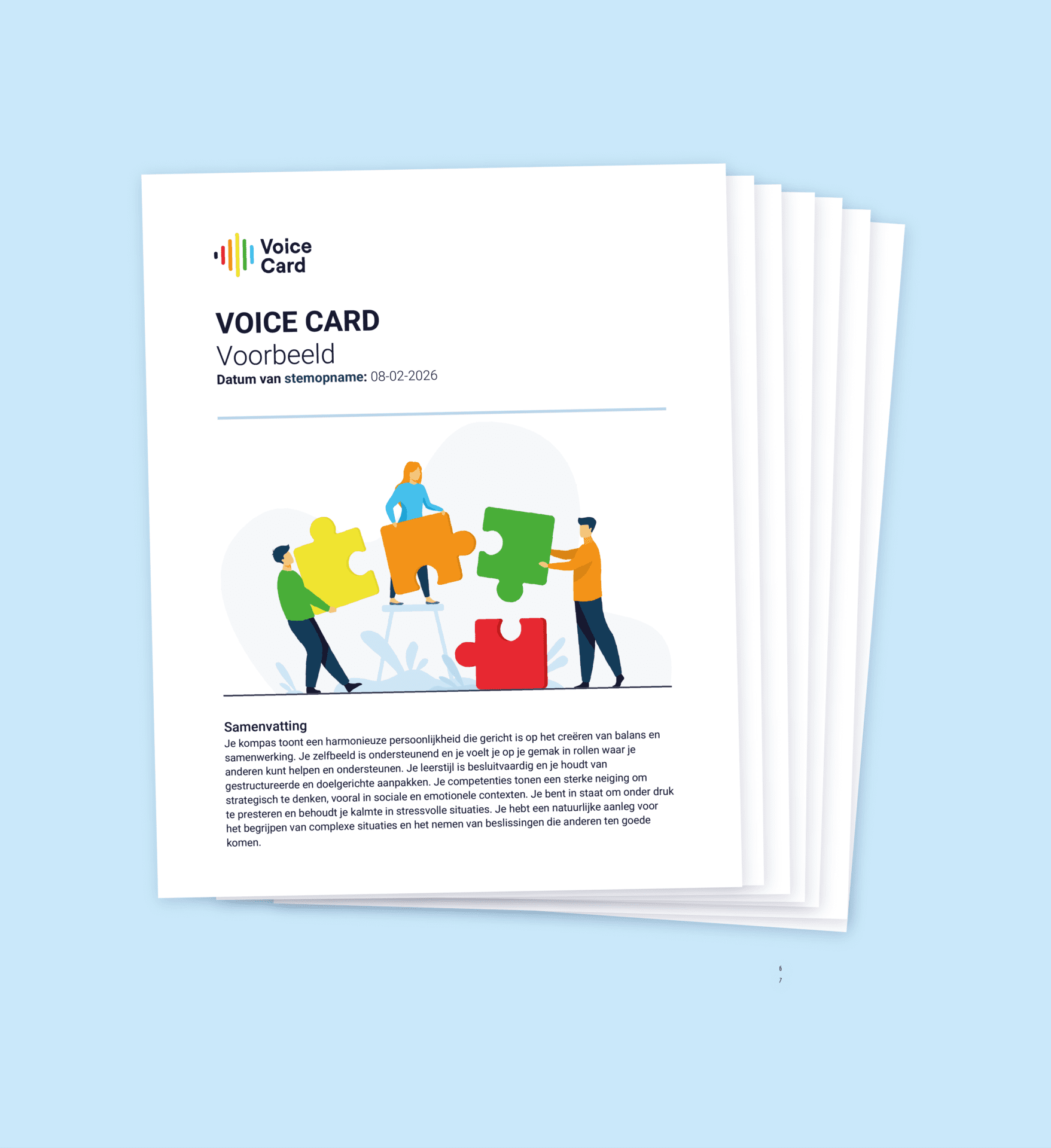 Voice Your Future stemanalyse app